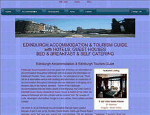 Tablet Screenshot of edinburghsaccommodation.co.uk